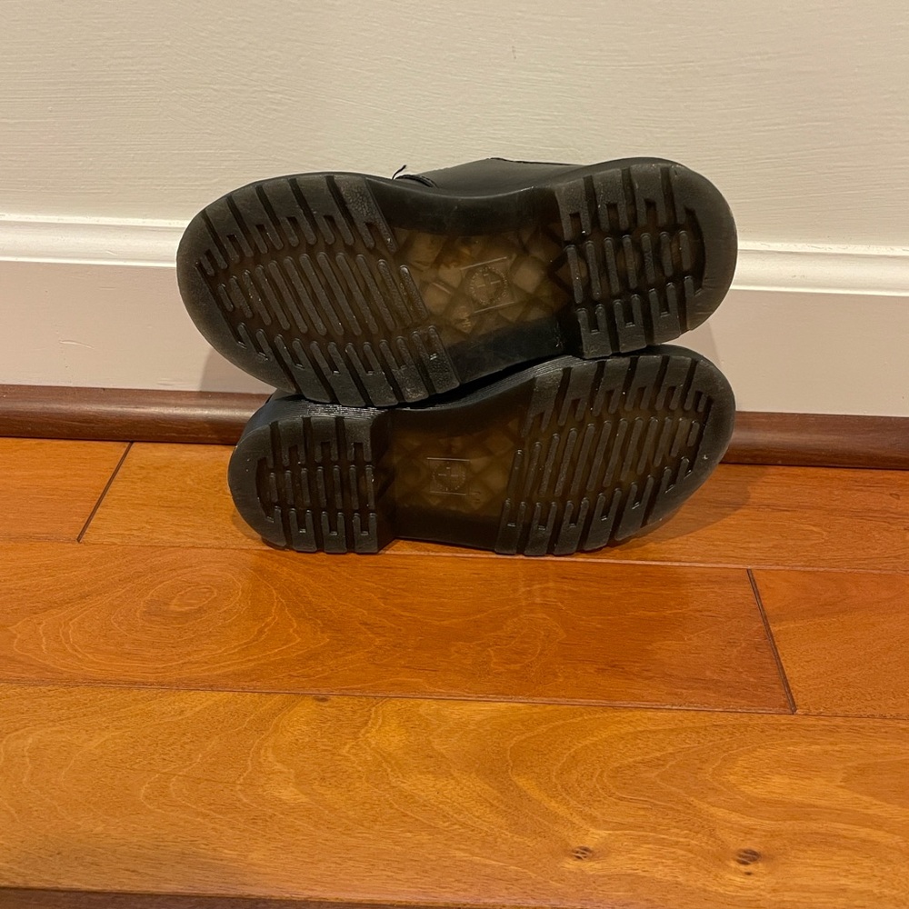 Dr Marten Kids Size 12 Black Mary Jane’s Style 8065 - Picture 9 of 14